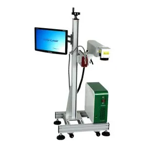 20W 30W internetinis skraidantis pluošto lazerinis žymėjimo aparatas