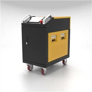 150 W 200 W pluoštinio lazerio valymo mašina prieš suvirinimo siūlių valymą lazeriu