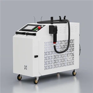 2000 W nepertraukiamo lazerio valymo mašina, skirta dažams pašalinti