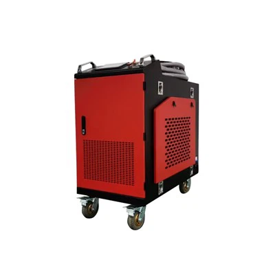 3000 W dviejų ašių nuolatinio valymo lazeriu mašina